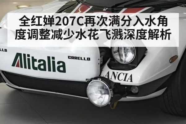 全红婵207C再次满分入水角度调整减少水花飞溅深度解析